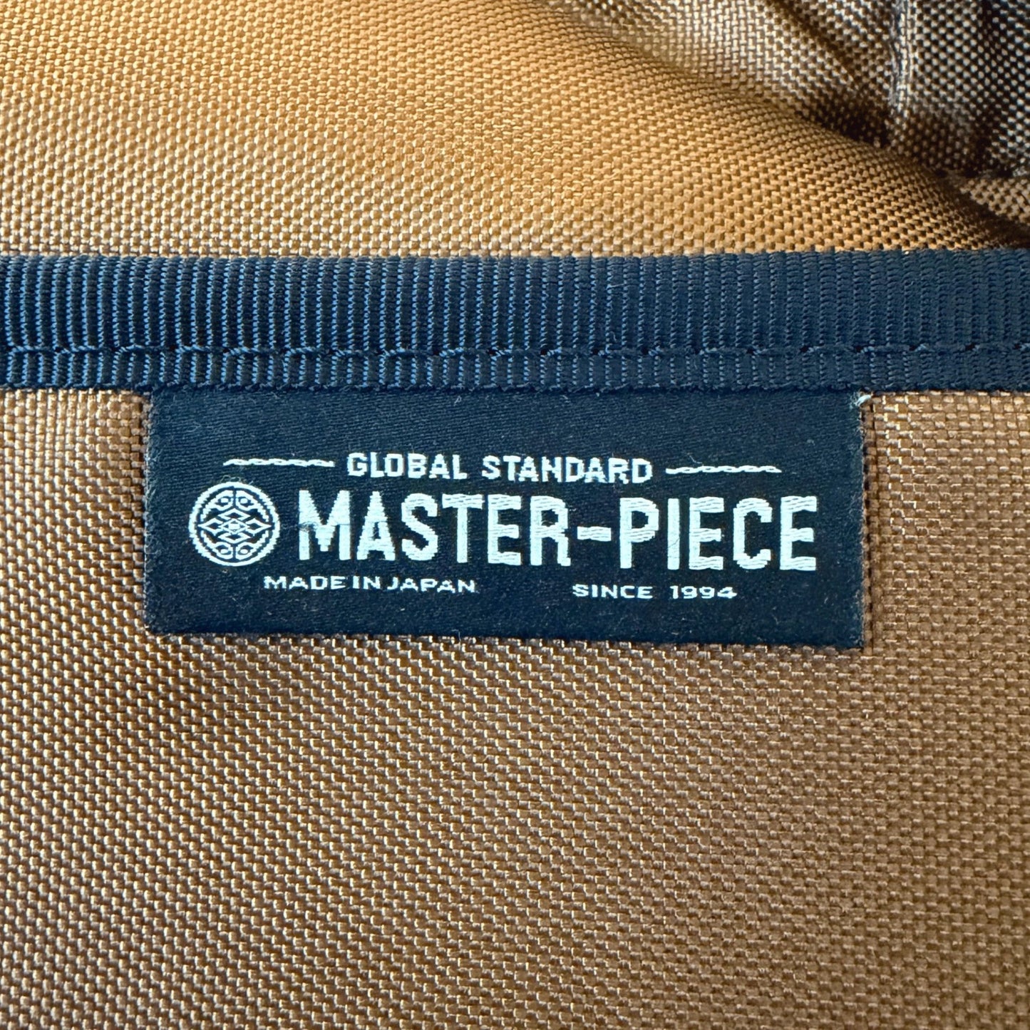 master-piece Lightning 2-Way Sling Bag, model 02117-N, in navy / black.
