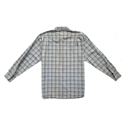 Paul & Shark Italian Flannel Shirt in Blue / Brown