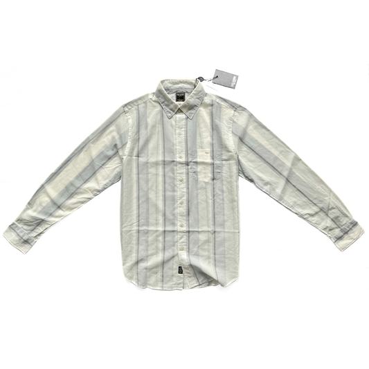 Todd Snyder Striped Linen Shirt in Blue / Cream / White