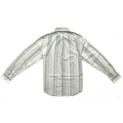 Todd Snyder Striped Linen Shirt in Blue / Cream / White