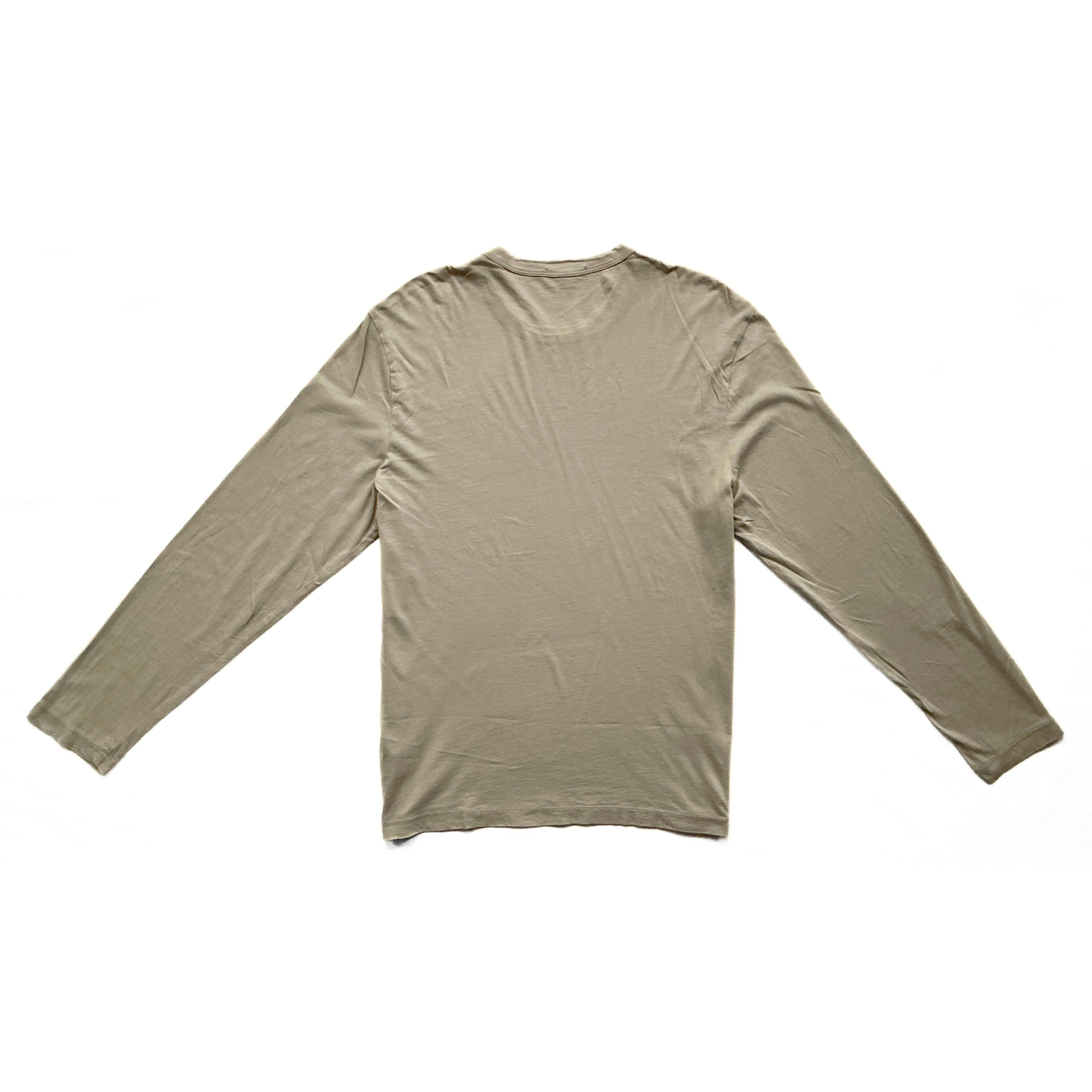 James Perse Longleeve T Shirt in Sand / Stone