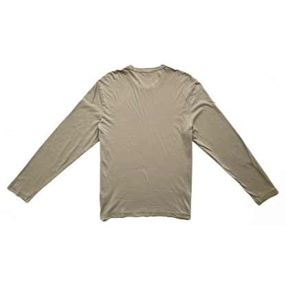 James Perse Longleeve T Shirt in Sand / Stone