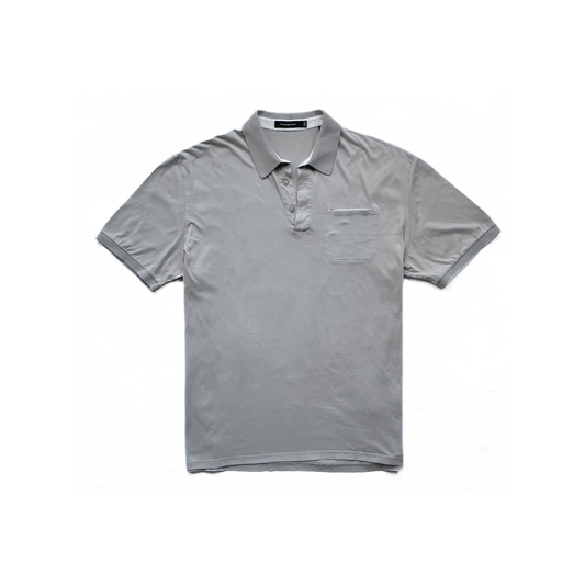 Ermenegildo Zegna Polo Shirt in Stone / White