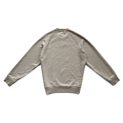 Suitsupply Cotton Blend Sweatshirt in Oat / Driftwood