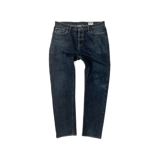 Todd Snyder Japanese Selvedge Denim Jeans in Dark Blue
