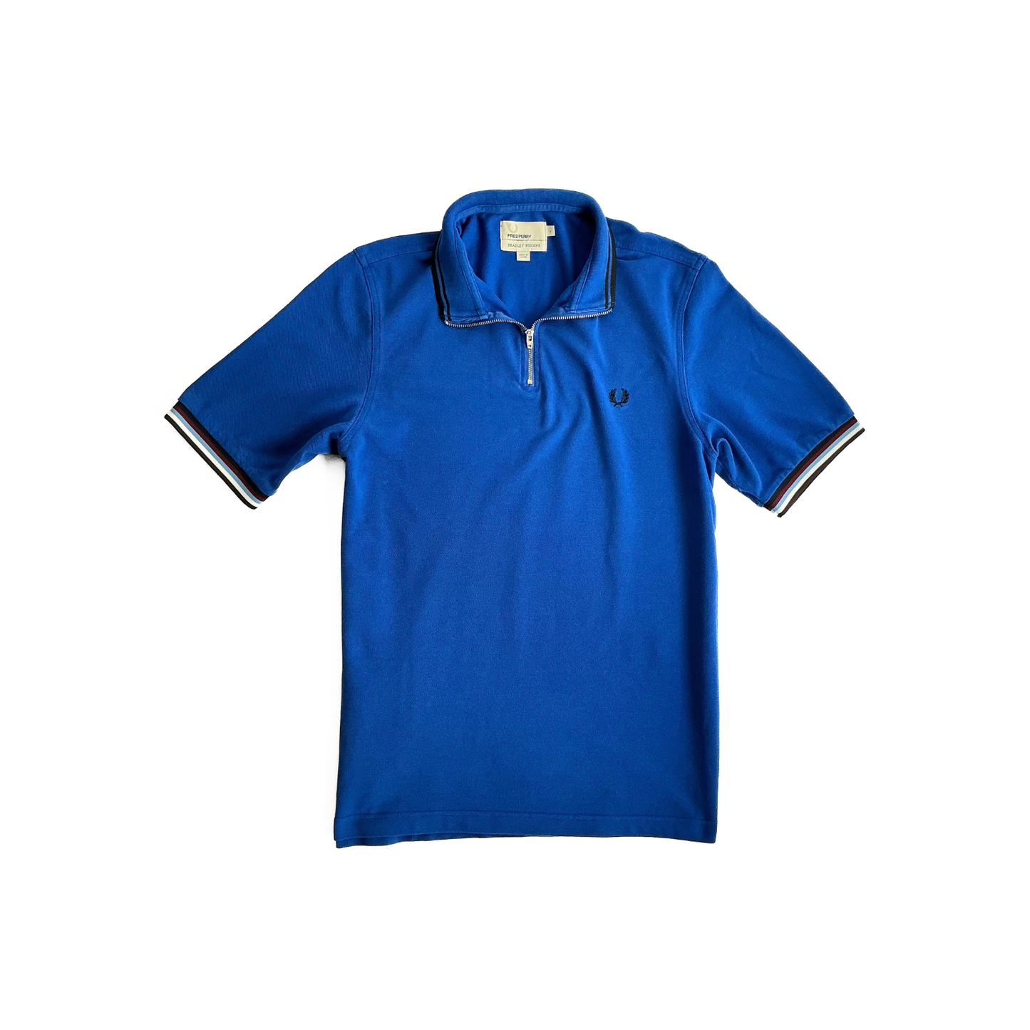 Fred Perry / Bradley Wiggins Polo Shirt in Blue / Multi colored