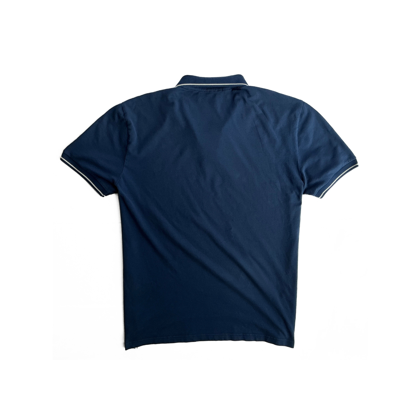 Avon Celli Pique Polo Shirt in Mediterranean Blue / White