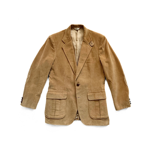 Carl Michaels Corduroy Blazer in Beige / Camel