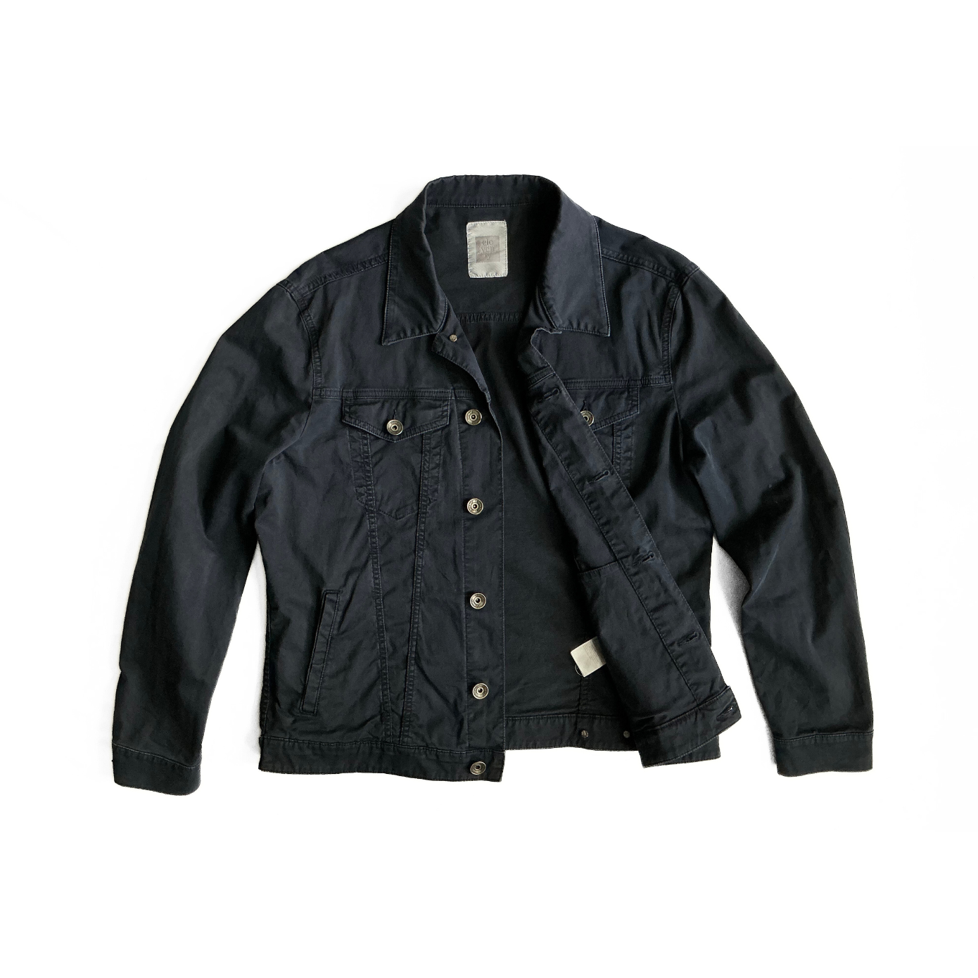 Eleventy Milano Trucker Jacket in Blue