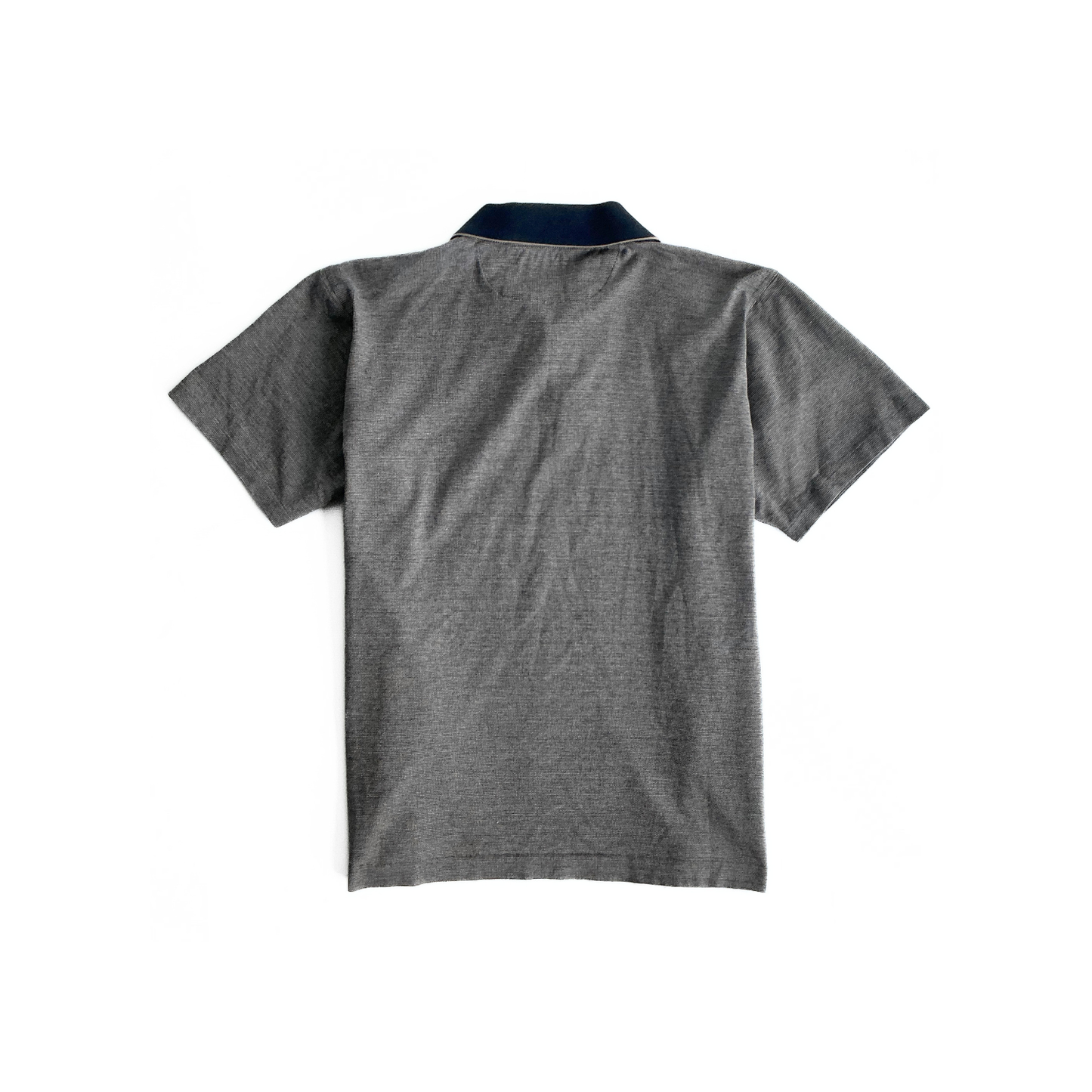 Ermenegildo Zegna Polo Shirt in Blue / Camel
