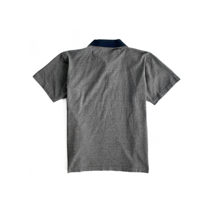 Ermenegildo Zegna Polo Shirt in Blue / Camel