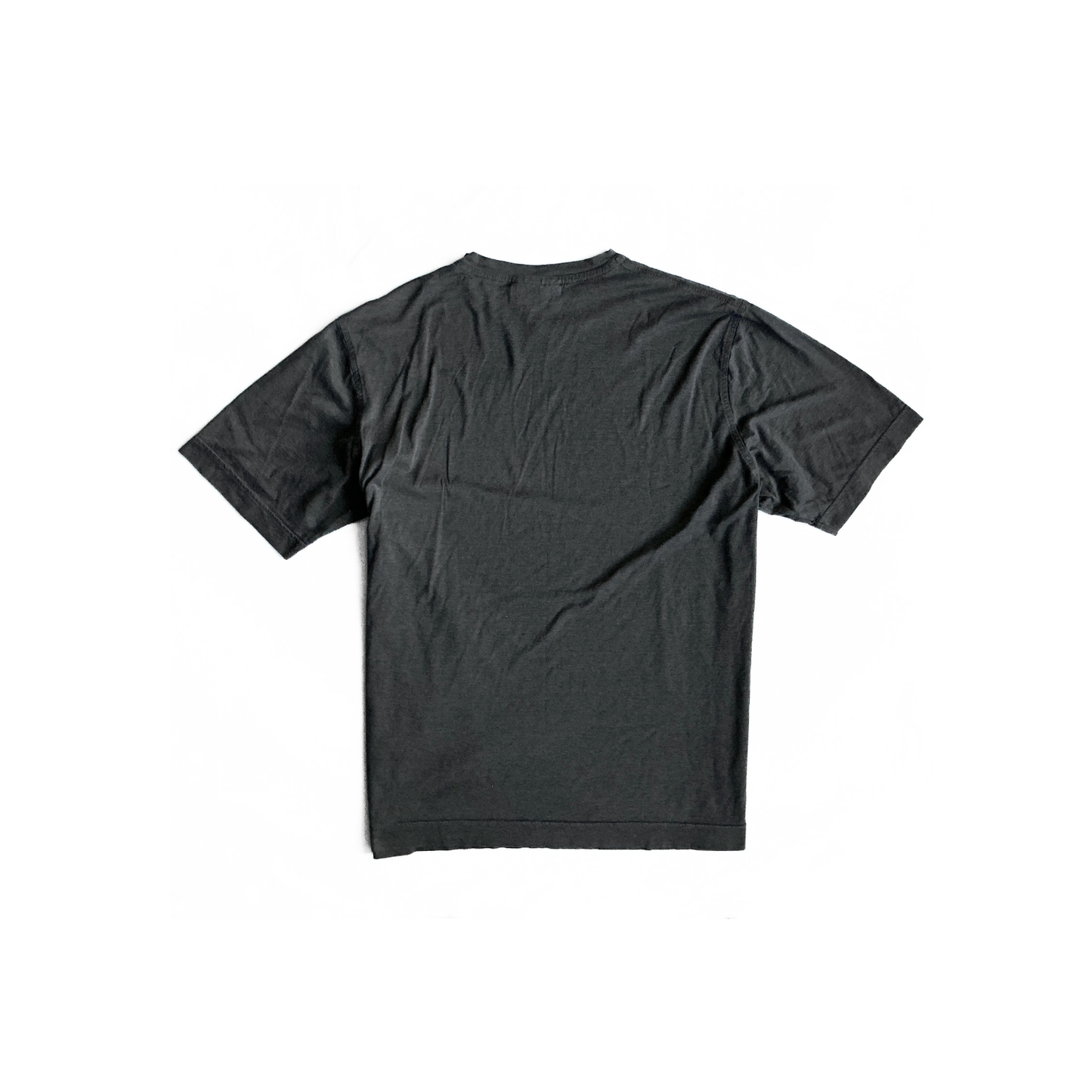 Gran Sasso V Neck T-Shirt in Stealth Grey