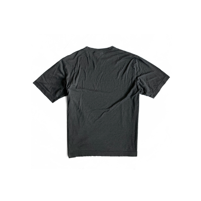 Gran Sasso V Neck T-Shirt in Stealth Grey