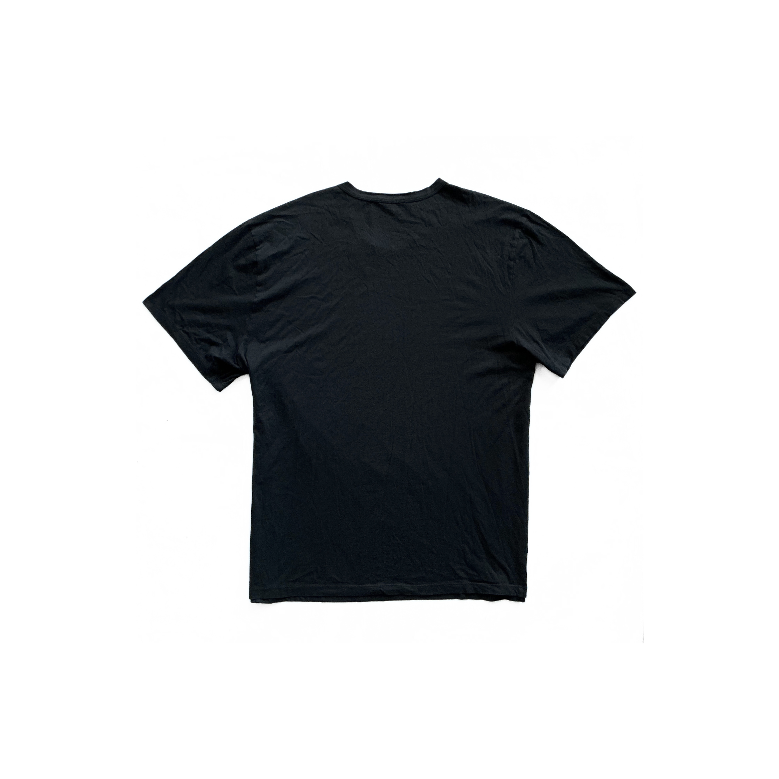 James Perse Luxe Lotus Japanese Jersey T-Shirt in Black