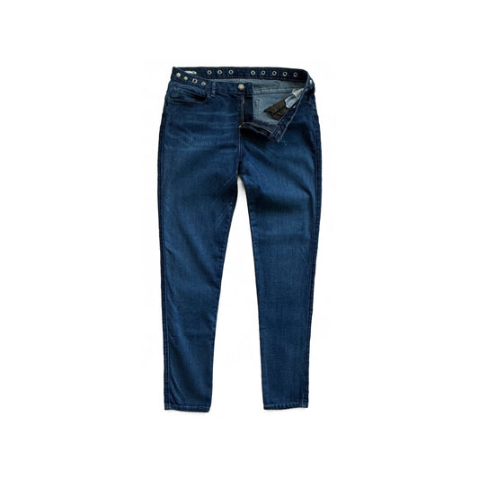 Levi Dark Wash Studded Jeans in Dark Wash
