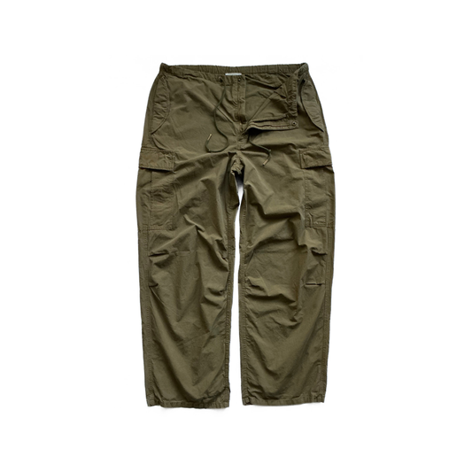 Nili Lotan Parachute Utility Pants in Military Green