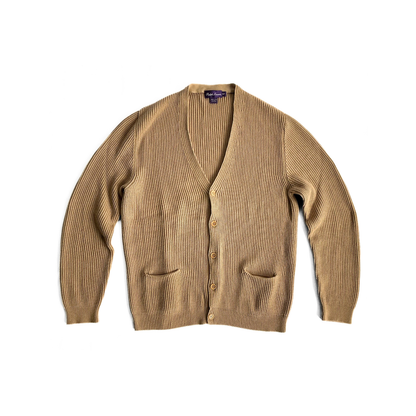 Ralph Lauren Purple Label Cardigan in Camel