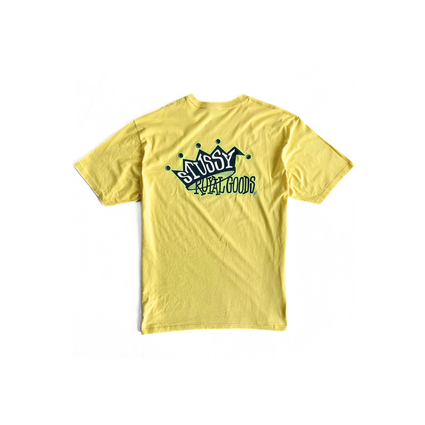 Stussy Royal Goods T-Shirt in Yellow