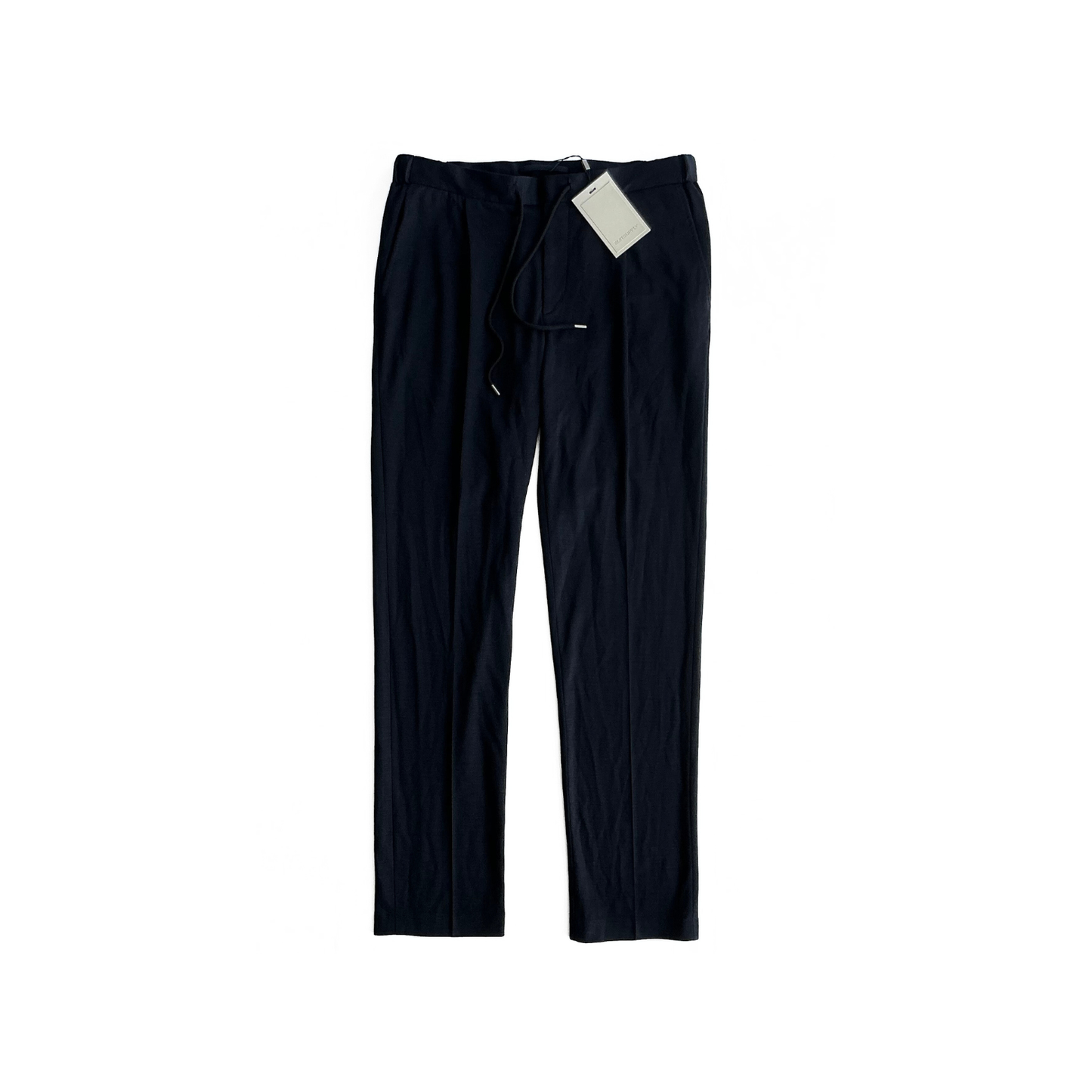 Suitsupply Knitted Pleated Ames Trousers in Mid Blue