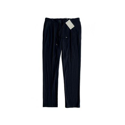 Suitsupply Knitted Pleated Ames Trousers in Mid Blue