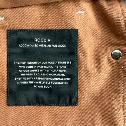 Zegna Roccia Trousers in Grey